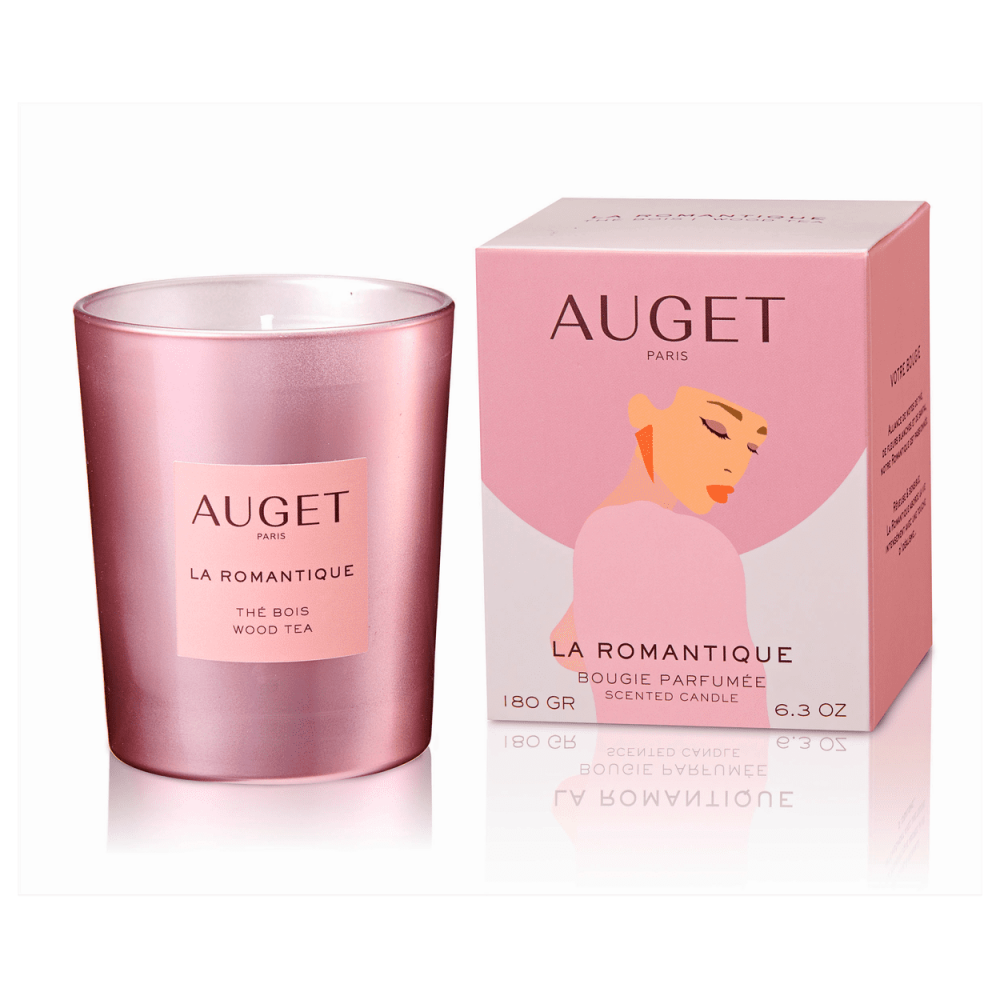 Etui & Verre - La ROMANTIQUE  - Bougie parfumée AUGET