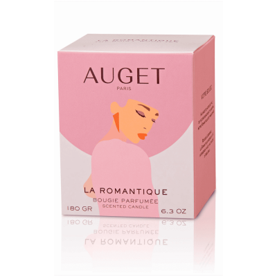 Etui - La ROMANTIQUE -Bougie parfumée AUGET