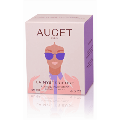 Etui - La MYSTÉRIEUSE -Bougie parfumée AUGET