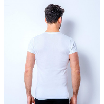 T-SHIRT HOMME - L'ANDRÉSIEN BLANC MADE IN FRANCE
