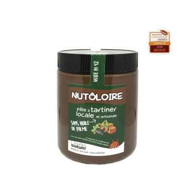 Nutoloire - pâte à tartiner chocolat lait noisettes et caramel - 570 g