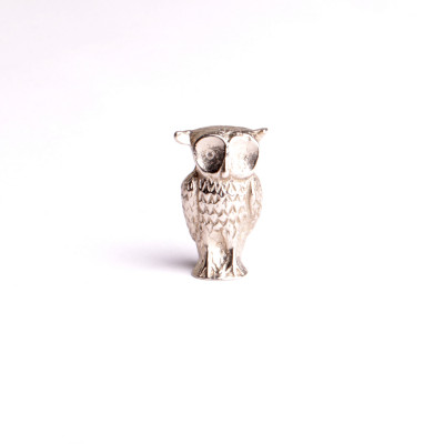 Chouette porte bonheur Chouette en relief Hibou miniature Hibou décoration animaux Hibou figurine miniature 