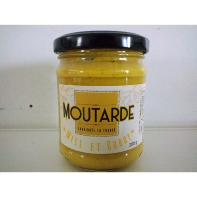 Moutarde au miel et curry