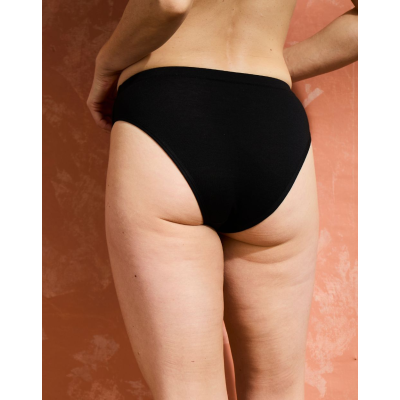 Culotte coton modal - Noir