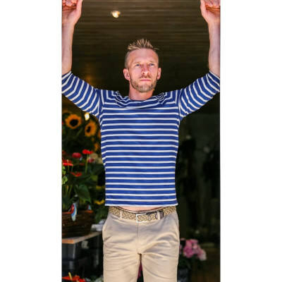 Marinière Bleu navy pour homme