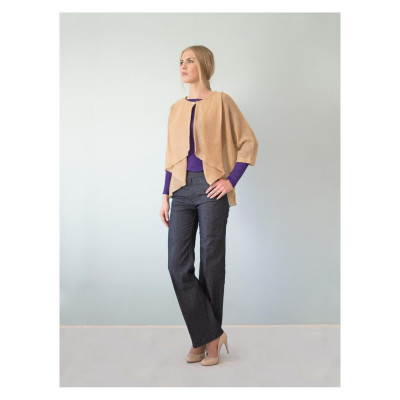 Pantalon droit en jean bio Charlotte