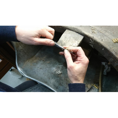 Chaîne à cravate - made in France -  argent 925/1000 ème - Le Détail Français