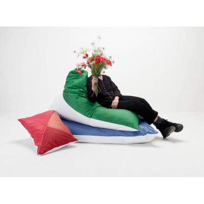 POUF CUMUBERLINGUS ROUGE