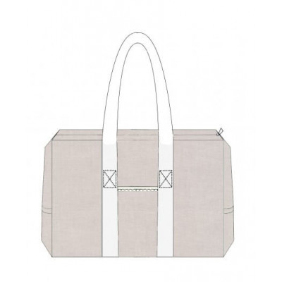 SAC À LANGER - GRIS CLAIR