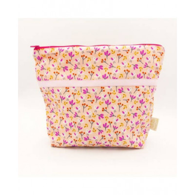 TROUSSE DE TOILETTE - GRAND MODÈLE - MOTIF "BIRD"