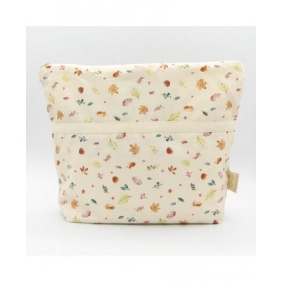 TROUSSE DE TOILETTE - GRAND MODÈLE - "FORÊT"