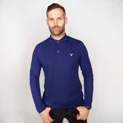 Polo BLEU homme - Manche courte