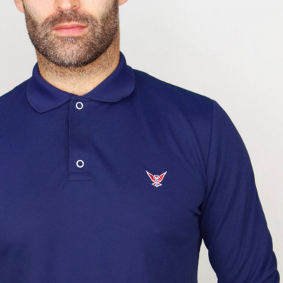 Polo BLEU homme - Manche courte
