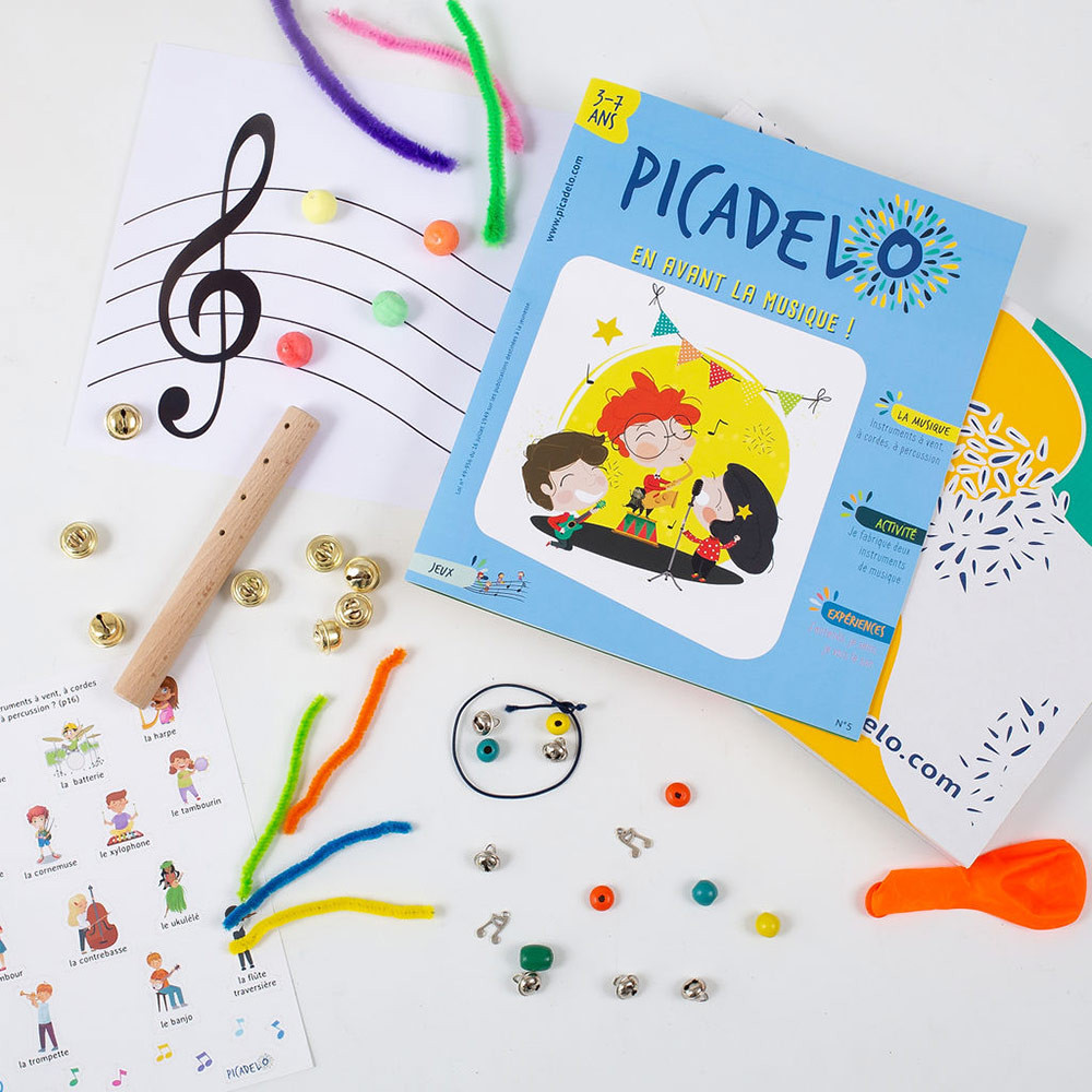 Contenu de la box musique
