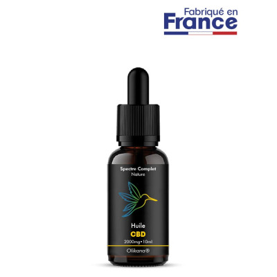 Huile de CBD Spectre Complet Sport & Bien-être 20%