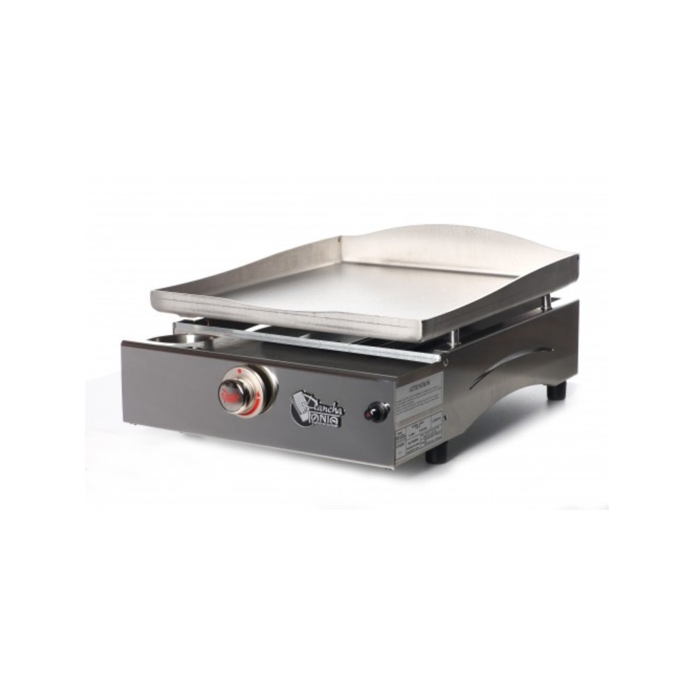 PLANCHA GAZ 1 FEU LAGOA TOUT INOX